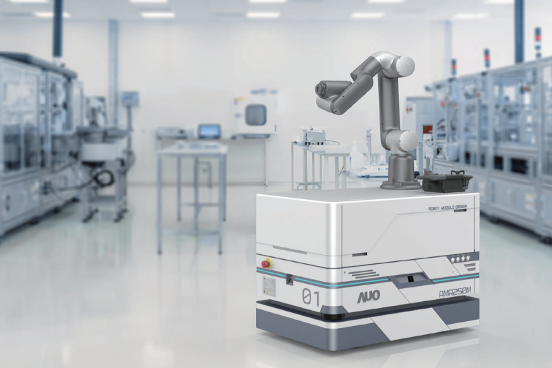 凯时KB88整合AI人工智慧、IoT物聯網與Cloud雲端平台服務，開發模組化AMR 250M自主移動機器人，滿足多元自動化生產需求，在智慧工廠中扮演著串接和搬運的角色